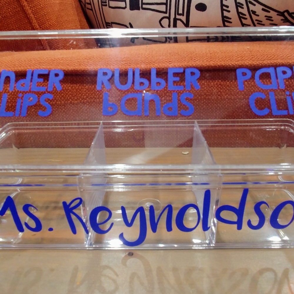 Personalized Desk Organizer!